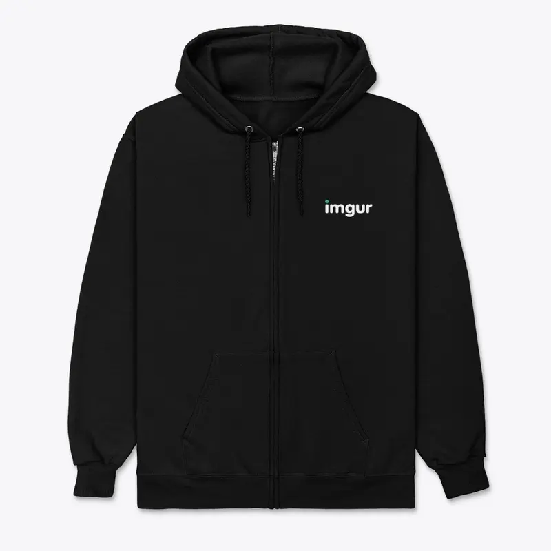 Imgur Logo Zipped Hoodie